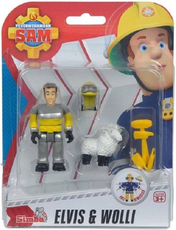 Simba Dickie toys Brandweerman Sam Speelfiguren Sam en paard