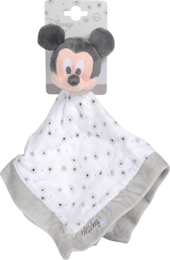 Simba Disney Mickey Grote knuffeldoekje 40 cm Alle leeftijden Babygeschenk Kraamcadeau Knuffeldoek