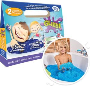 Simba Glibbi Blauw Slijm voor in bad badspeelgoed vanaf 3 jaar dermatologisch getest 2 x in bad of 12 x spelen