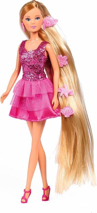 Simba Dickie toys Simba Pop Steffi Love Hairstylist Junior 29 Cm Roze 11-delig