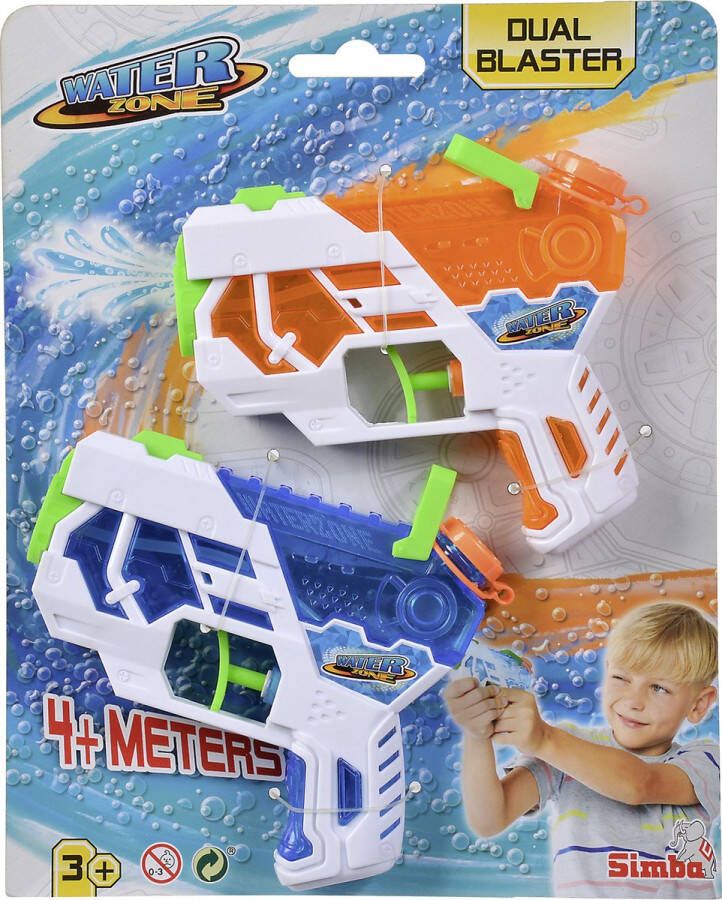 Simba Waterzone Dual Blaster Set Waterpistool