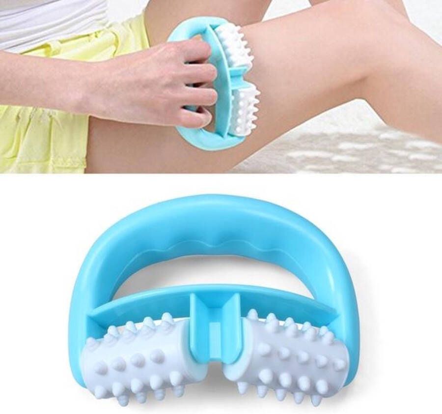 SIMIA™ Lichaams Massage Roller Nekroller Rugmassage Anti Cellulitis Drukmassage Dermaroller