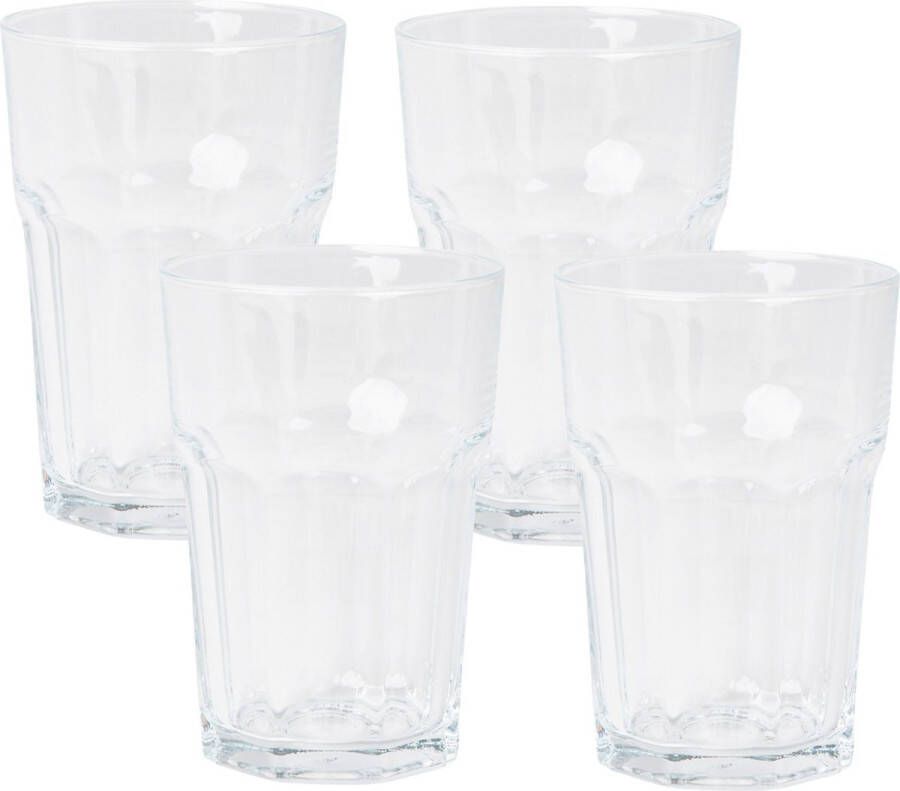 Simon's tafel Longdrink Longdrinkglas Limonadeglazen 12 x 8 cm 365ml 4 Stuks