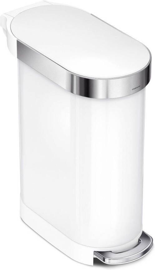 Simplehuman Slimline Pedaalemmer 45 Liter