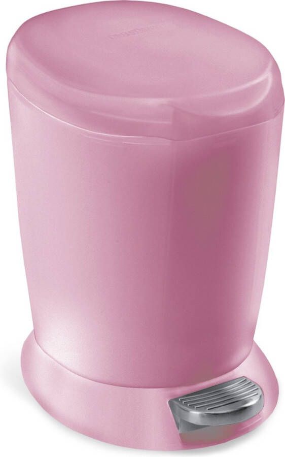 Simplehuman Prullenbak Slim 6 liter Roze Kunststof