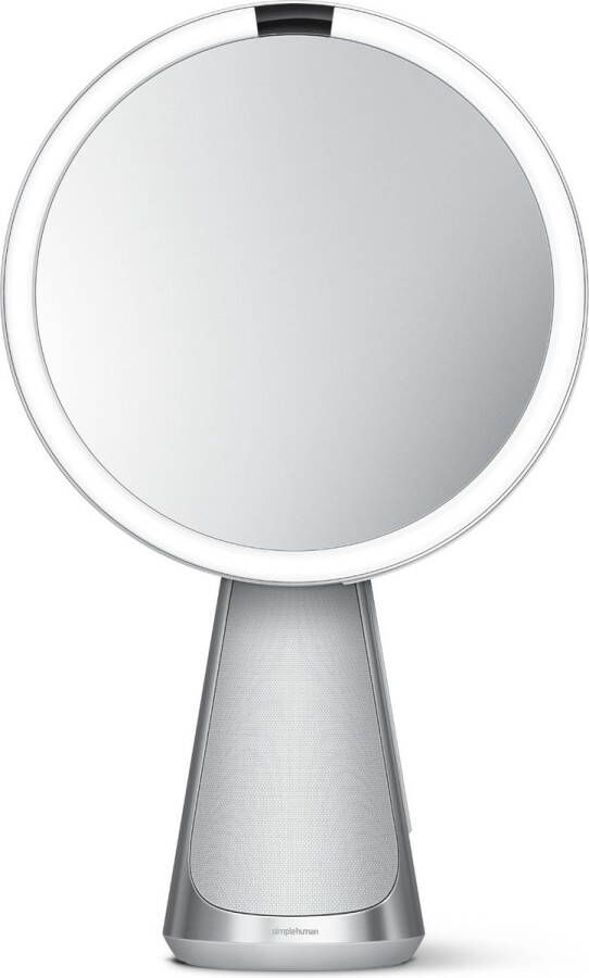 Simplehuman Spiegel met Sensor 20 cm 5x Vergroting met Speaker BT en WiFi