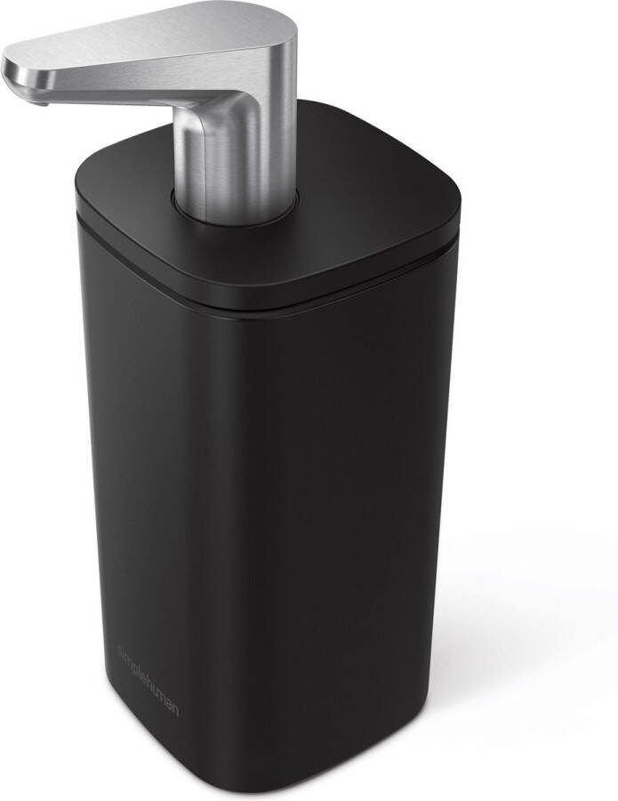 Simplehuman Zeepdispenser 295 ml Zwart Roestvast Staal