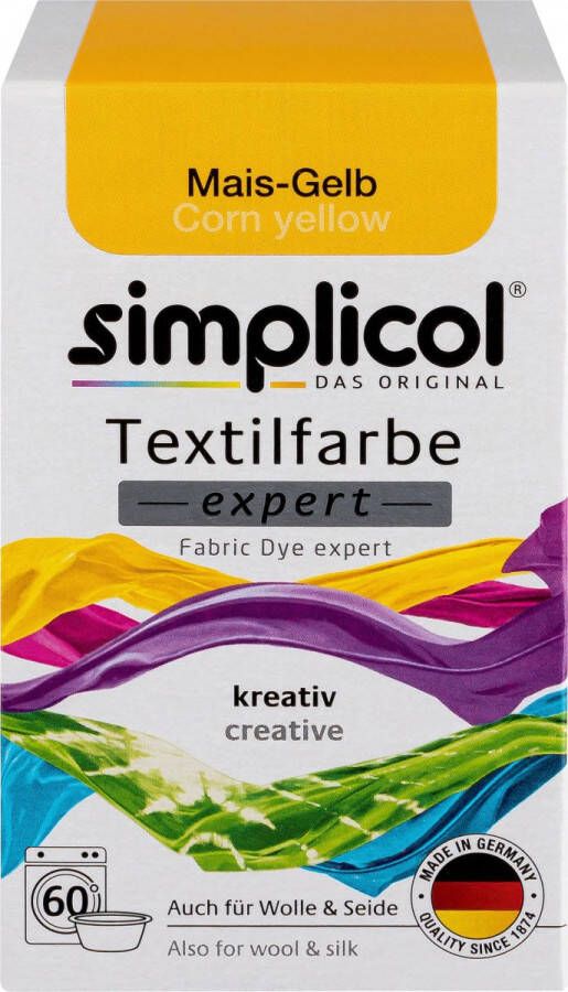 Simplicol Textielverf expert Corn Yellow maïs geel 150 g