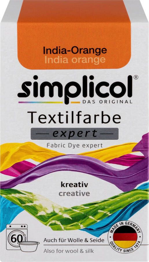 Simplicol Textielverf expert India- Oranje 150 g