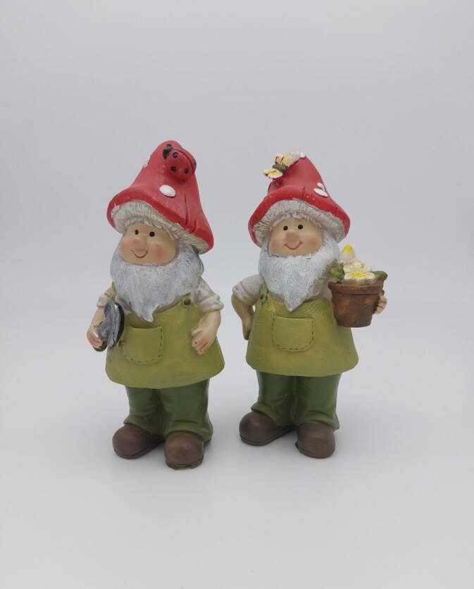 Simply D tuinkabouter duo groen H17cm
