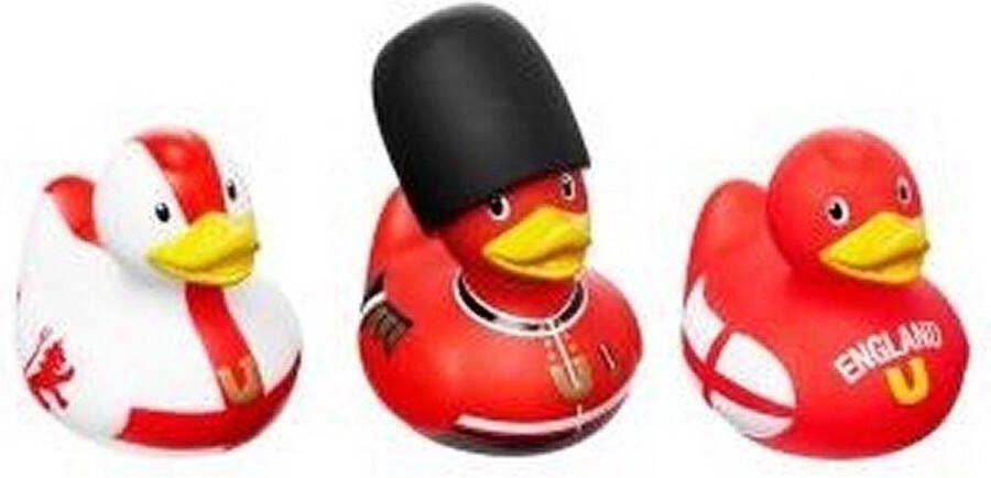 Simply for kids Set Van 3 Designer Badeendjes Engeland