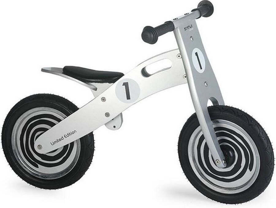 Simply for kids Simply Houten Loopfiets Classic zilver