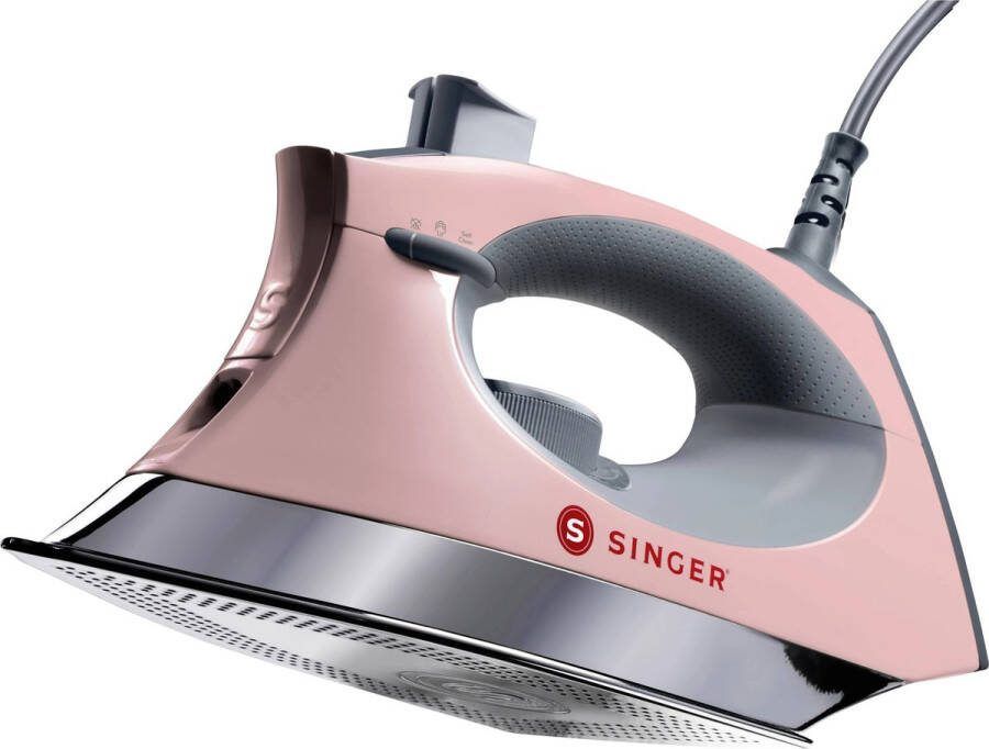 Singer Stoomstrijkijzer Steamcraft Strijkijzer 2600W Wit Roze