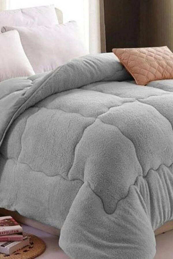SIRAC Dekbed 4 Seizoenen Dekbed 195 x 215 Anti Allergie Zomerdekbed & Winterdekbed Grijs