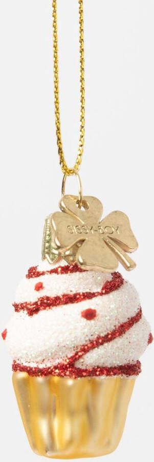 Sissy-Boy Kerst ornament cupcake