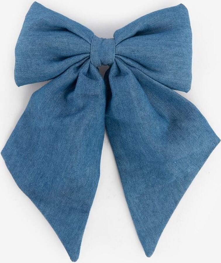 Sissy-Boy Denim haarklem met strik