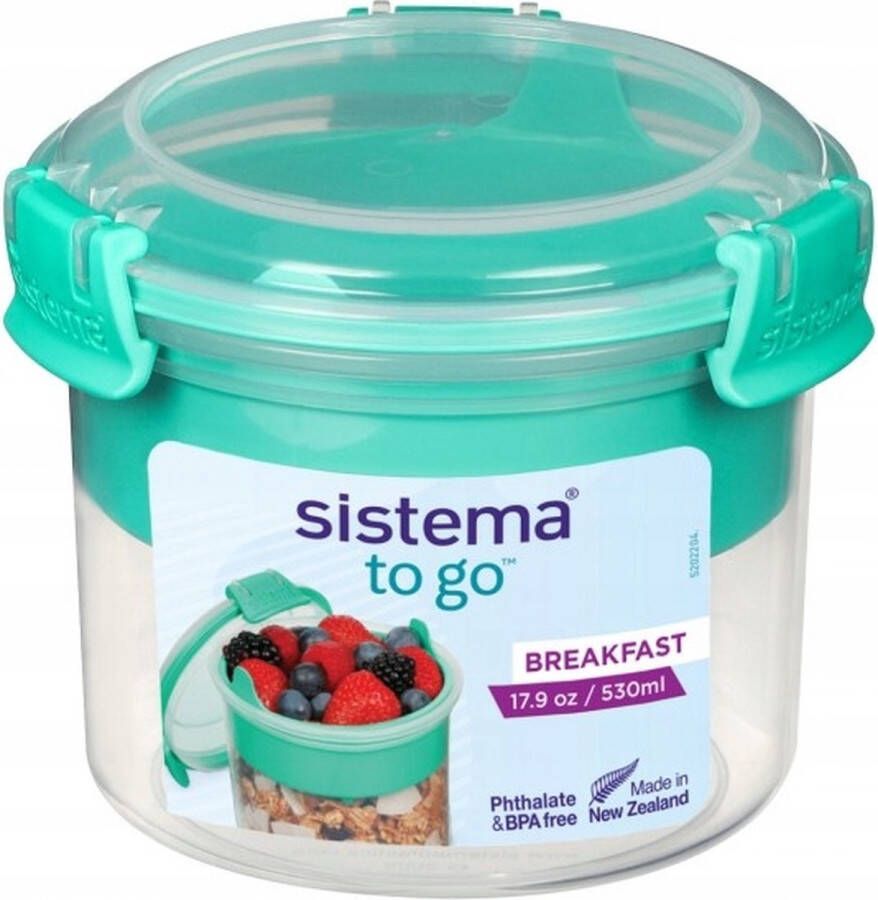 Sistema Fr�hst�cksbeh�lter Breakfast TO GO 530 ml mint