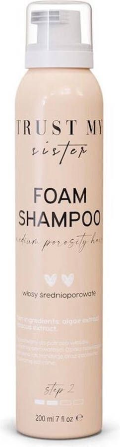 Dermarolling Sister Foam Shampoo Medium Porosity Hair 200ml.