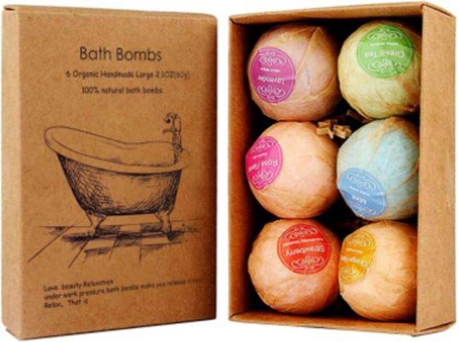 Sitna Bad Bruisballen met Geur en Kleur 6x 60 g