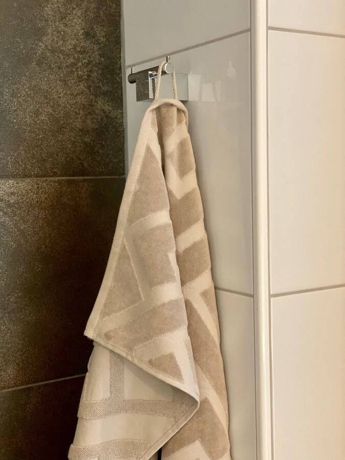 Sizland Dezign Handdoeken – Handdoek katoen – Badlaken Belmond beige – Badhanddoeken 70x140