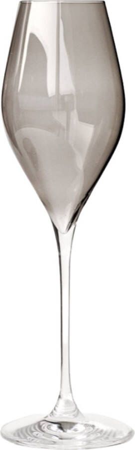 Sizland Dezign Champagne glazen Grace Kristalglas Grijs