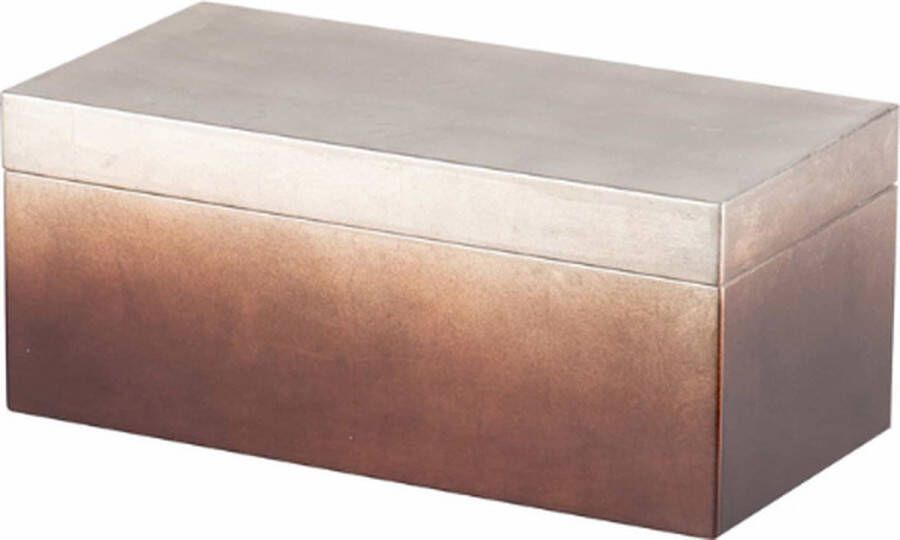 Sizland Dezign Opbergbox hout opbergbox Silver Queen opbergbox zilver