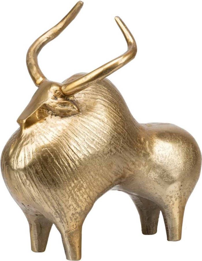 Sizland Dezign Ornament metaal ornament Buffalo ornament goud