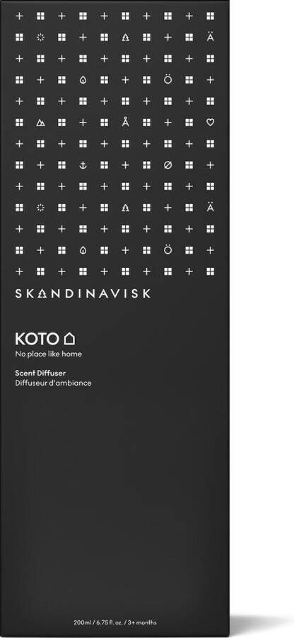 Skandinavisk DIFFUSER 200ML 3 MAANDEN KOTO HOME