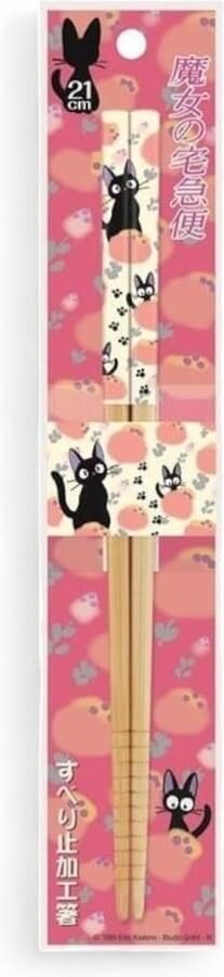 Skater Ghibli Kiki's Vliegende Koeriersdienst Jiji Pink Chopsticks 21cm