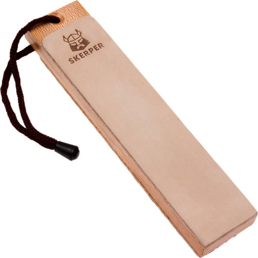Merkloos Skerper Pocket Strop Dubbelzijdige Stropping Paddle