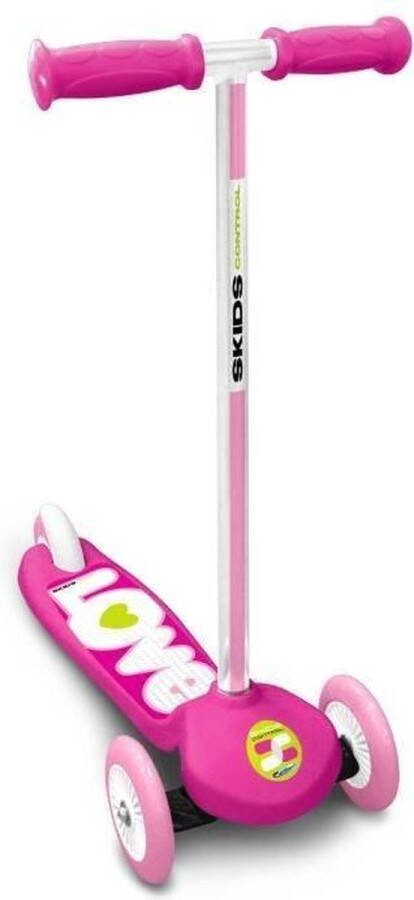 Quality Shops Skids Control Kinderstep Meisjes Voetrem Roze
