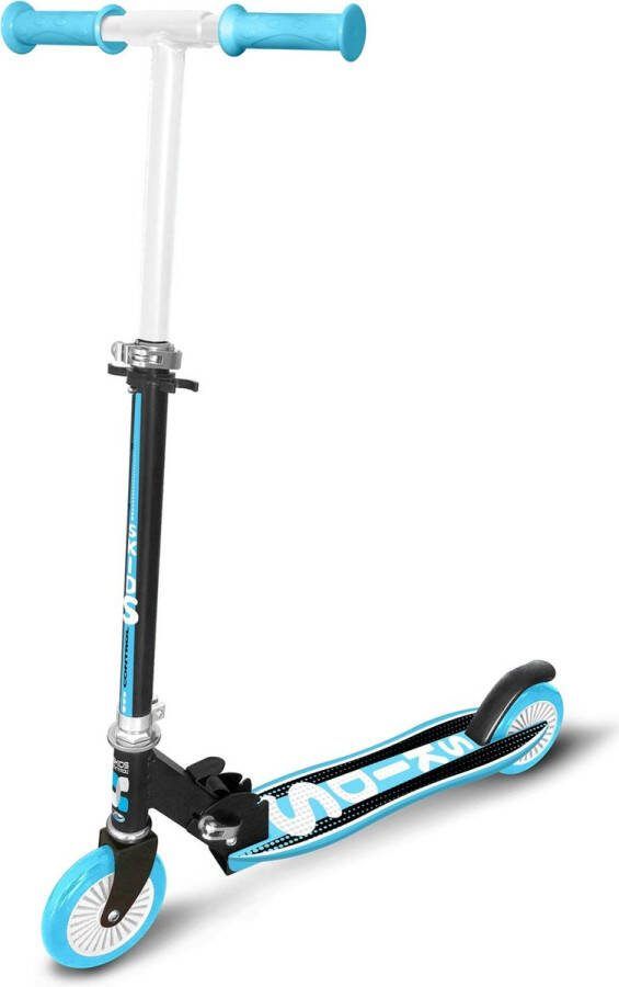 Quality Shops Skids Control Kinderstep vouwstep Junior Voetrem Blauw Zwart
