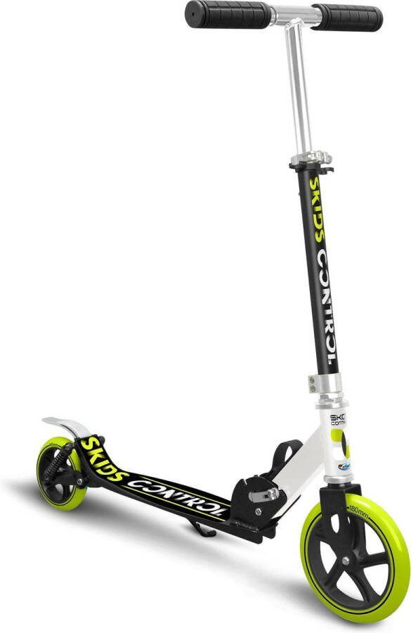 Quality Shops Skids Control Kinderstep vouwstep Junior Voetrem Zwart Groen