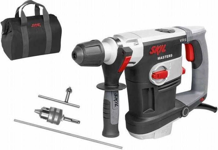 Skill masters Skil Masters 1790 MA Boorhamer met L-greep 1100 Watt 4 J Incl. tas en tandkransboorkop + adapter