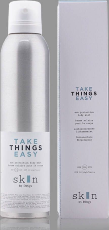 Skin by Dings Zonbescherming Take Things Easy Sun Protection Body Mist SPF30