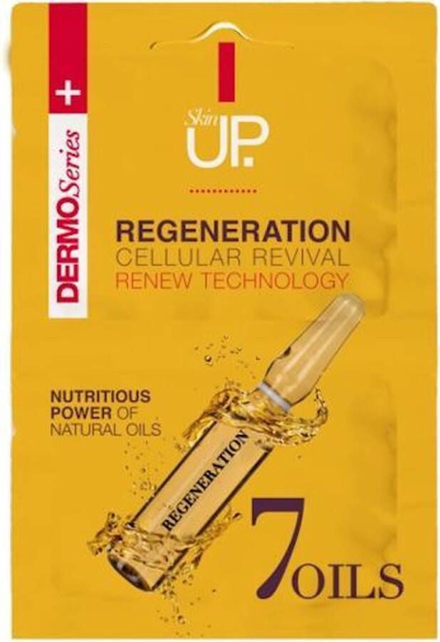 Skin Up Gezichtsmasker Regeneration Cellular Revival With 7 Natural Oils 2x5ml