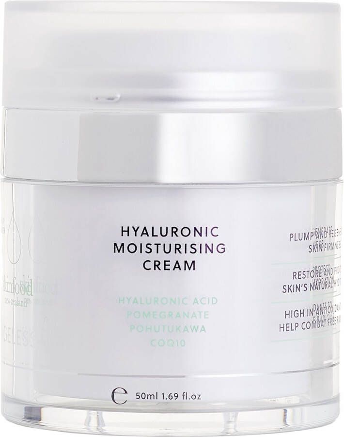 Skinfood New Zealand SKINFOOD NZ AGELESS Skincare Hyaluronic Moisturising Cream Luxe Nachtcrème Rijpere Huid 50 ml