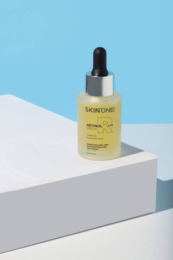 SKINTONE SKIN Retinol Serum Vitamine E & Hyaluronzuur Huid Verjonging Collageen Anti Aging Anti-Rimpel Celvernieuwing Anti-Acne Elasticiteit Fijne lijntjes Rimpels Doffe huid Hydratatie Poriën – Gezichtsserum Rimpel 60