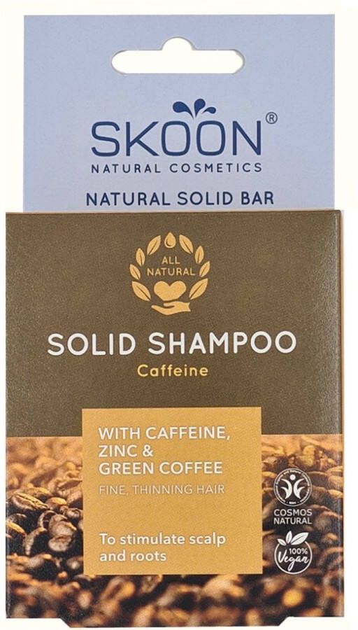 SKOON Solid Shampoo Bar Caffeine 90GR
