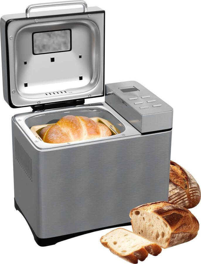 Skoov BroodbakMachine 19 programma's Tot 1000 gram Glutenvrij programma Timer Keuken Machines Broodmachine 650W RVS