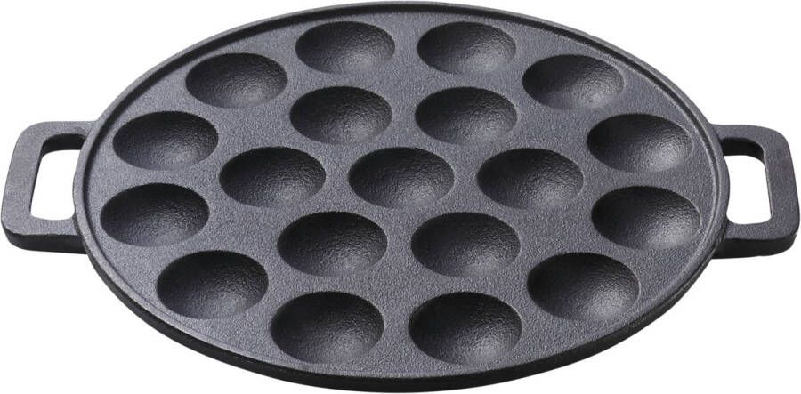 Skottsberg Poffertjespan Cast Iron 24 cm Gietijzer-PFAS-vrij