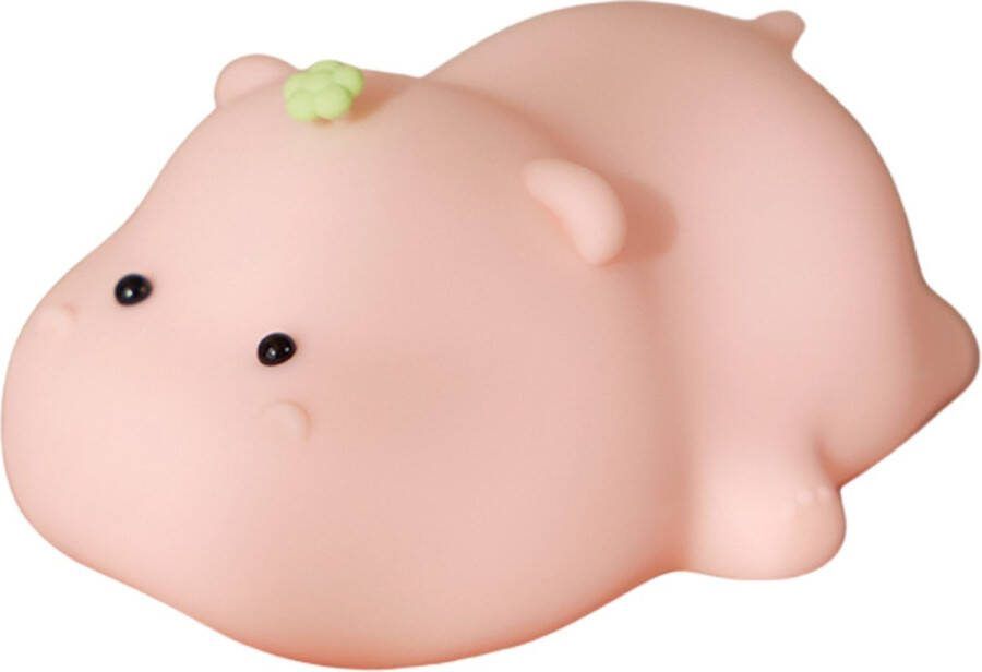 Slaap Maatjes Kinder Nachtlampje Nijlpaard Nachtlampje Baby Met aanraaksensor- Veilig voor kinderen USB Oplaadbaar Dimbaar LED