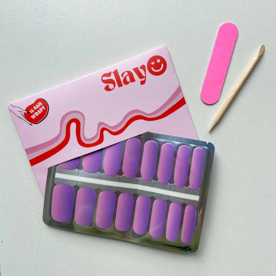 Slayo © Nagelstickers Flawless Fades Nail Wraps Nagel Stickers Nail Stickers Nail Art Nail Wraps Sticker Nail Art Stickers Nagelfolie GEEN lamp nodig