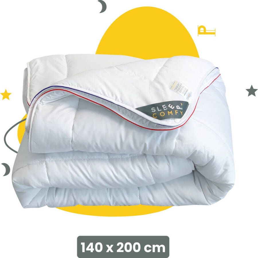 Sleep comfy Thermo Balance Series Hotel Kwaliteit 4 Seizoenen Dekbed 140x200 cm 30 dagen Proefslapen Anti Allergie Dekbed Met Twee Delen Eenpersoons Dekbed- Zomerdekbed & Winterdekbed