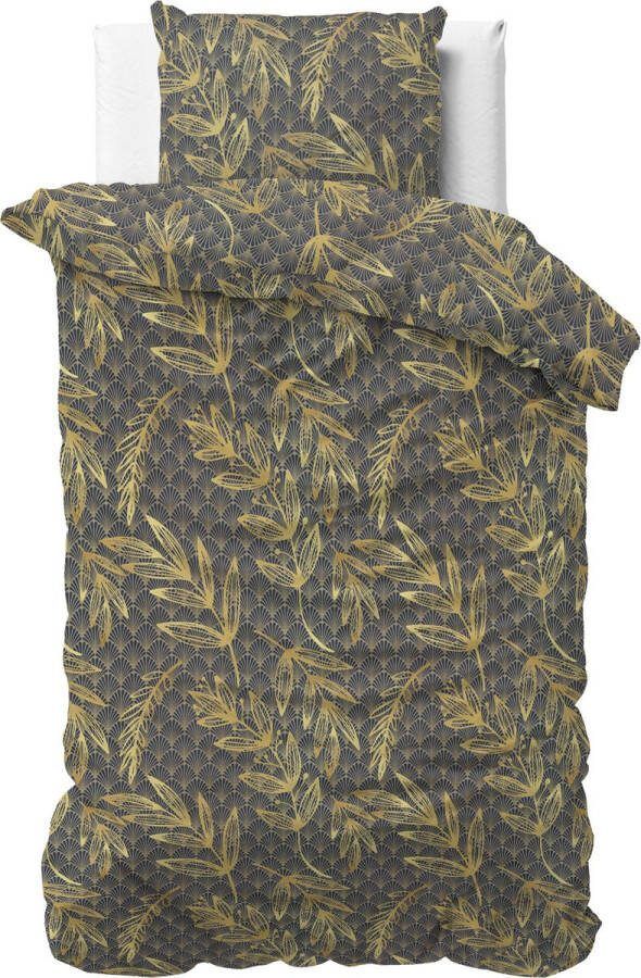 Sleeptime Gold Rush Dekbedovertrek 140x200 220 + 1 kussensloop 60x70 Goud Eenpersoons