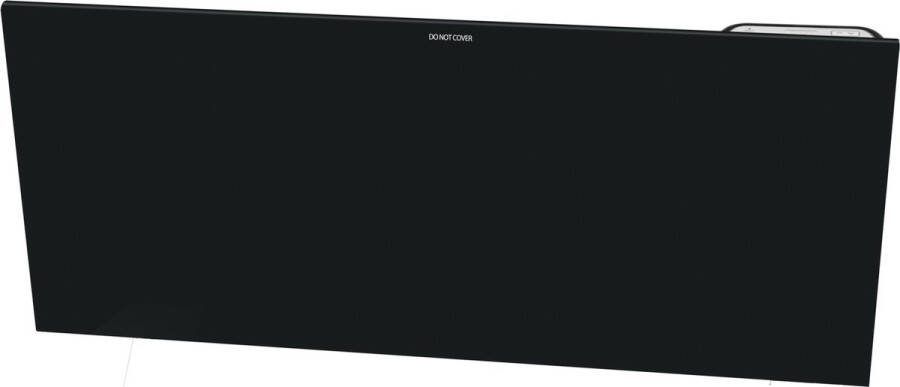 Slimmeheater Elektrische kachel met WiFi Zwart 2000 Watt