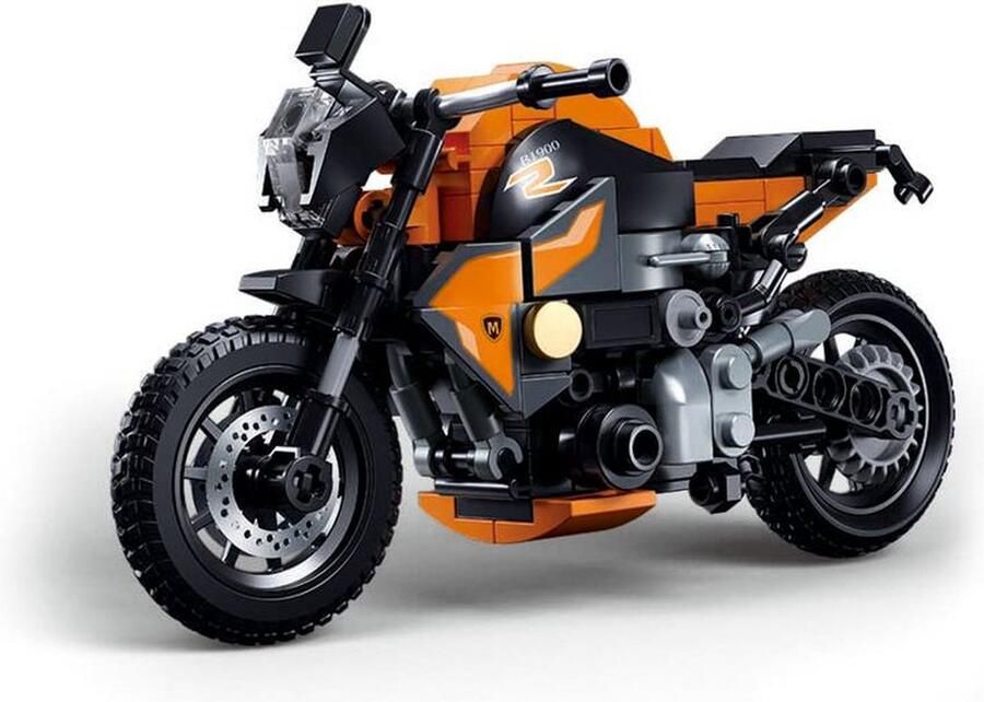 Sluban Motor 310GS M38-B1130 City speed champions adventure Classic creator motorfiets Technische speelgoed voor kinderen en volwassenen 196 bouwstenen (compatibel met Mould King of Lego stenen)