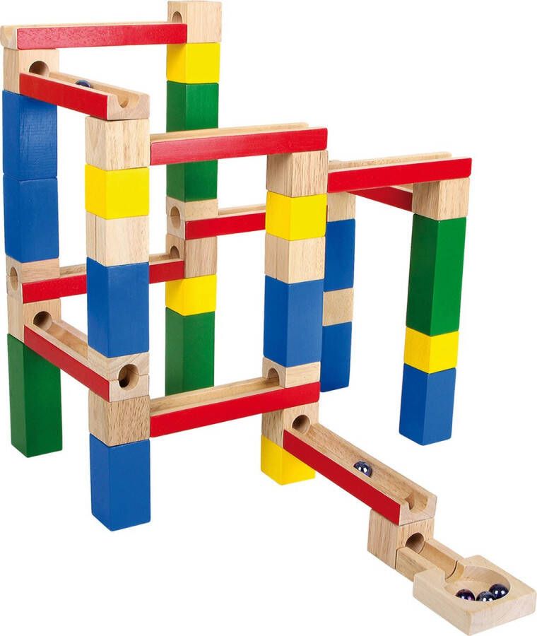 Small foot Base Toys Knikkerbaan Blokken Hout