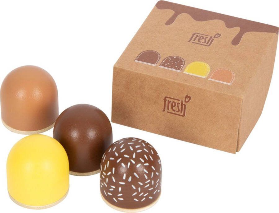 Small foot chocolate kisses houten speelgoed keukenspeelgoed keuken hout vanaf 3 jaar
