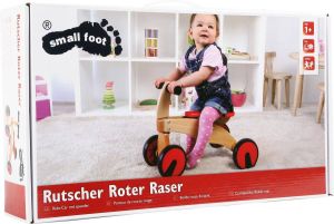 Small Foot Company Small Foot Loopfiets Rode Racer vanaf 1 jaar 50 x 34 x 38 cm en zithoogte 24 cm